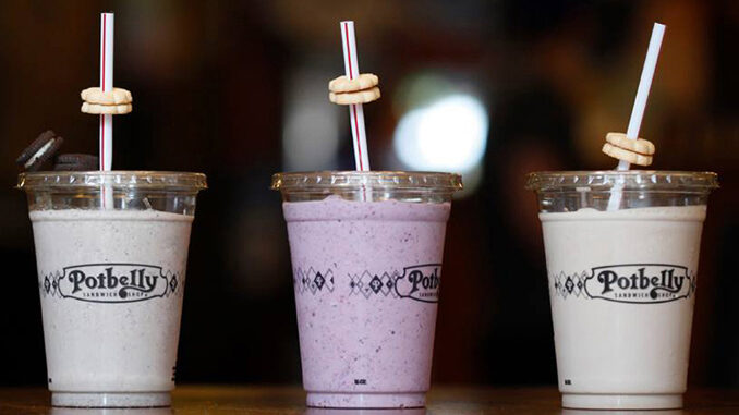 Free Shake With Entree Purchase At Potbelly From September 28-30, 2018