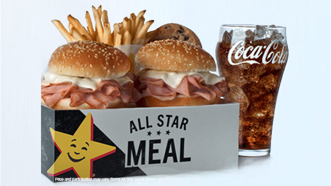 Hardee’s Adds 2 Hot Ham ‘N’ Cheese $5 All Star Meal Deal