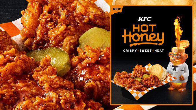 KFC Introduces New Hot Honey Flavor