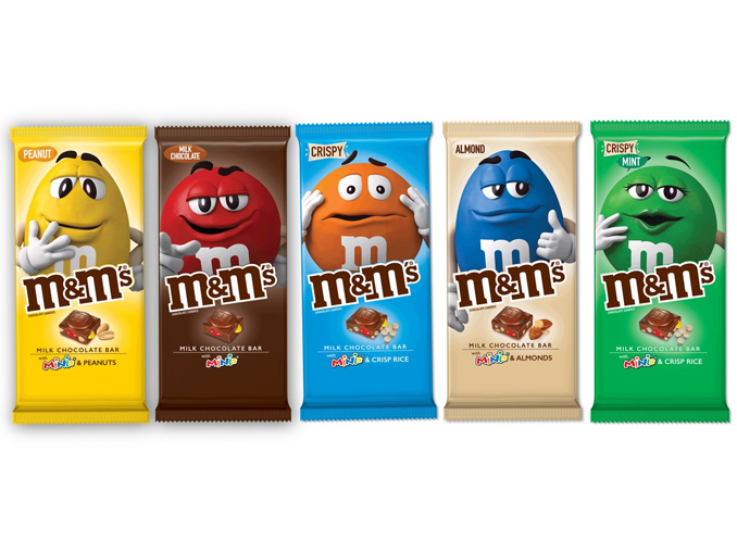 New M&M's Chocolate Bars Coming In December 2018 - Chew Boom