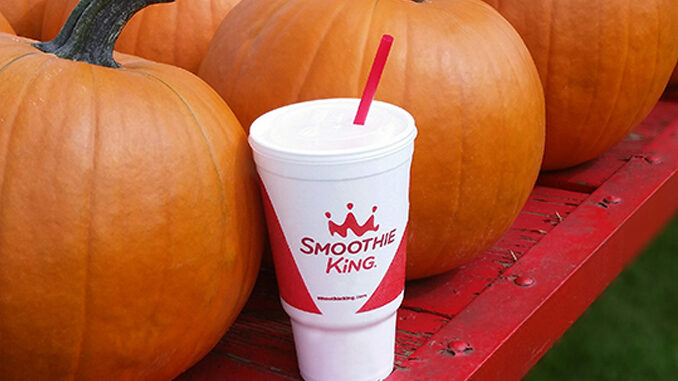 Smoothie King Blends Up New Organic Pumpkin Smoothies