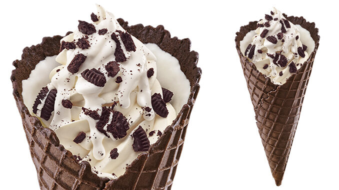Sonic Introduces New Double Stuf Oreo Waffle Cone And Blast