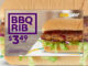 Subway Is Selling A BBQ Rib Sandwich