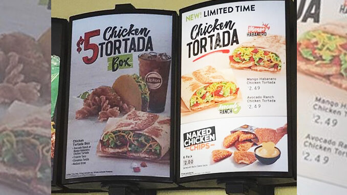 Taco Bell Spotted Testing New Chicken Tortada
