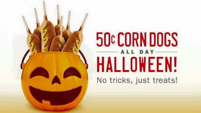 50-Cent Corn Dogs At Sonic On October 31, 2018