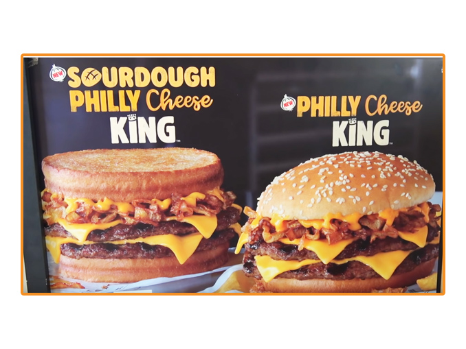 Burger King Introduces New Sourdough Philly Cheese King And Philly Cheese King