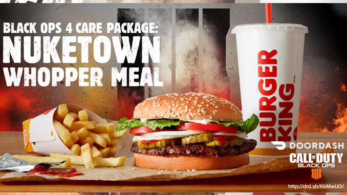 Burger King Offers Call of Duty: Black Ops 4 BK Meals With Bonus In-Game Gesture