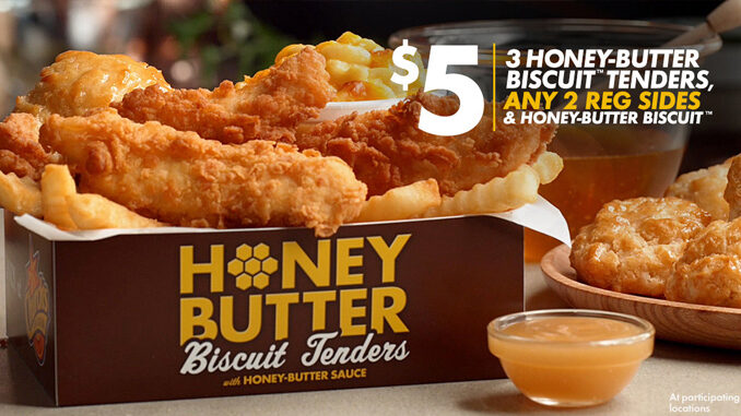 Church’s Chicken Serves Up $5 Honey-Butter Biscuit Tenders Combo Box