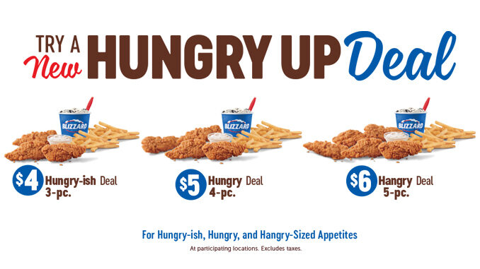 Dairy Queen Introduces New Hungry Up Deals