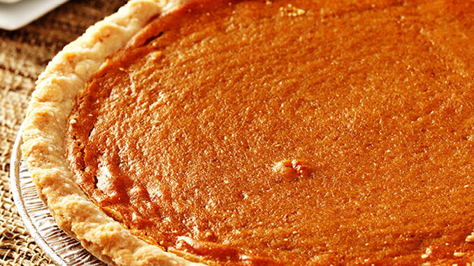 Free Pumpkin Pie With Holiday Feast Purchase At Dickey's Through October 28, 2018