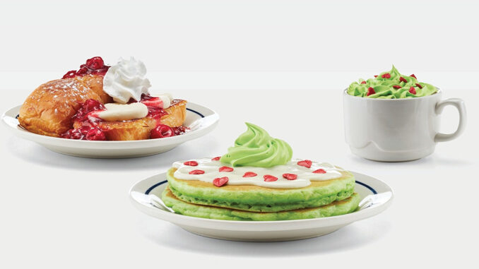 IHOP Reveals New Grinch-Inspired 2018 Holiday Menu