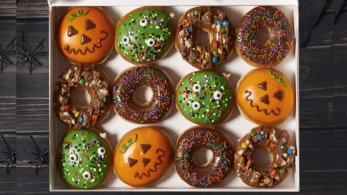 Krispy Kreme Unveils New Trick-Or-Treat Doughnut As Part Of 2018 Halloween Collection