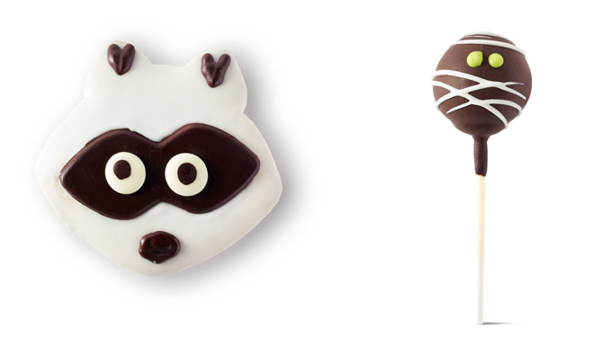 New Raccoon Sugar Cookie and Mummy Cake Pop