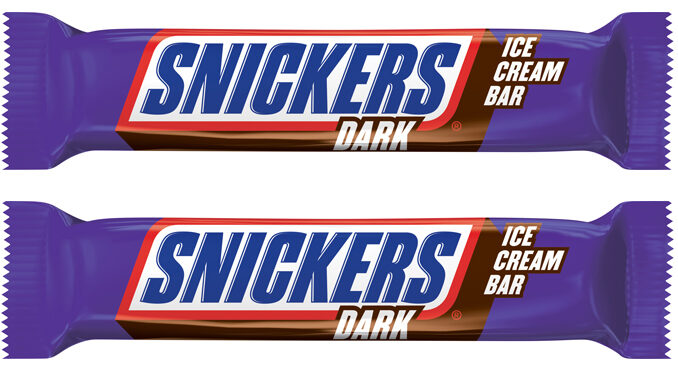 New Snickers Dark Chocolate Ice Cream Bar Unveiled