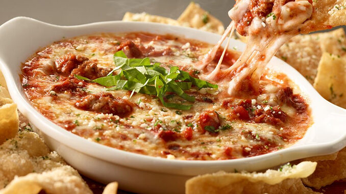 Olive Garden Adds New Lasagna Dip With Pasta Chips