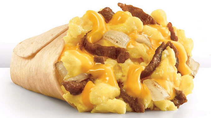 Sonic Reveals New Cheesy Steak Lil' Breakfast Burrito