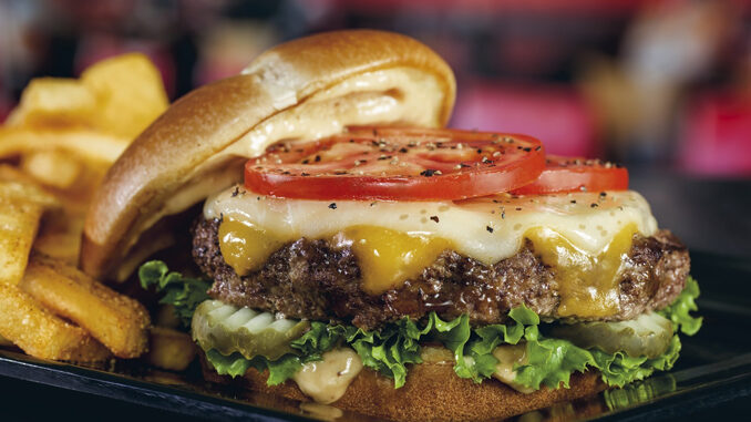 The New Master Cheese Burger And Haystack Tavern Double Burger Arrive At Red Robin