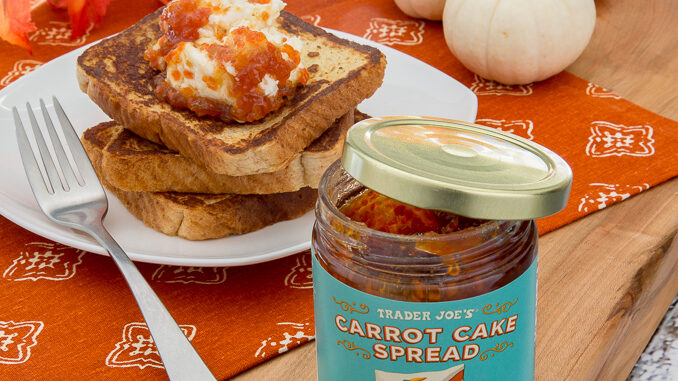 Trader Joe’s Is Selling New Carrot Cake Spread