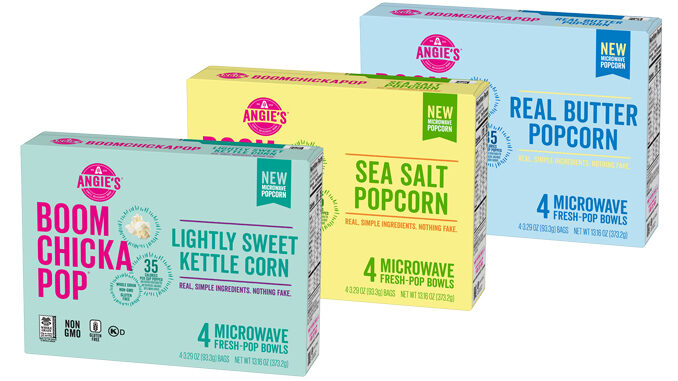 Angie’s Boomchickapop Introduces New Microwave Popcorn