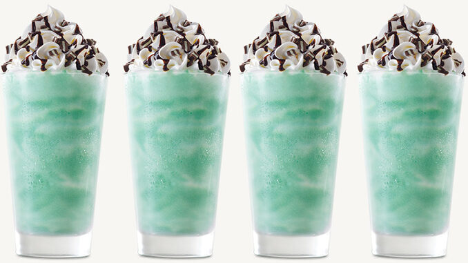 Arby’s Welcomes Back The Mint Chocolate Shake