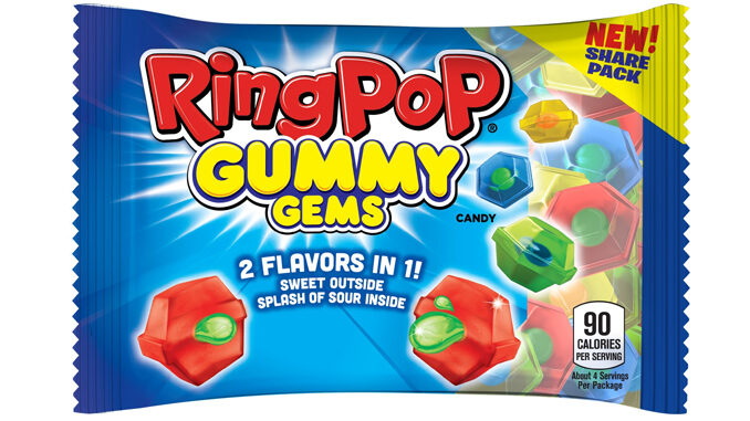 Bazooka Introduces New Ring Pop Gummy Gems Candy