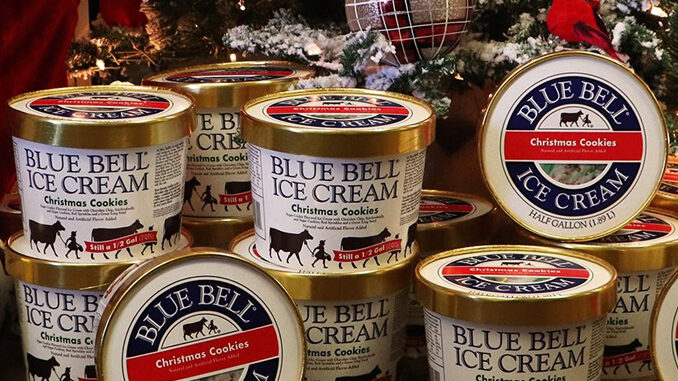 Blue Bell Welcomes Back Christmas Cookies Ice Cream For The 2018 Holiday Season