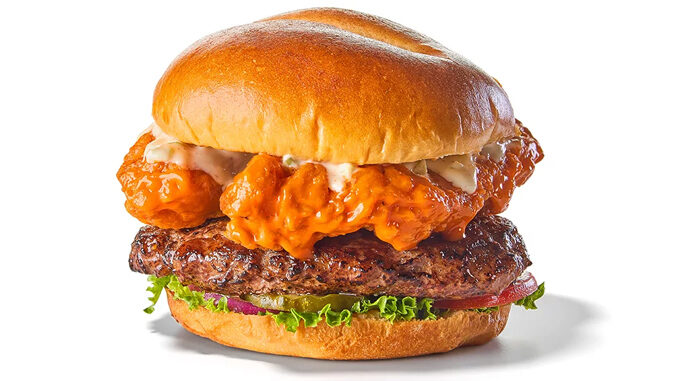 Buffalo Wild Wings Introduces New Buffalo Tender Stacked Burger