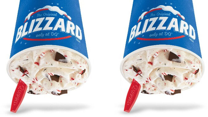 Candy Cane Chill Is Dairy Queen’s Blizzard Of The Month For December 2018