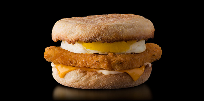 Chicken McMuffin with Egg
