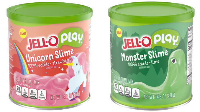 Jello-O Play Introduces New Edible Slime In Two Fruity Flavors
