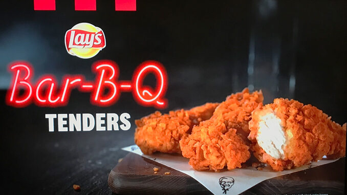 KFC Is Selling Chicken Tenders Coated In Lay’s Barbecue Potato Chips In Canada