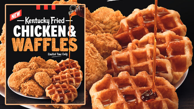 New Chicken & Waffles Coming To KFC On November 12, 2018