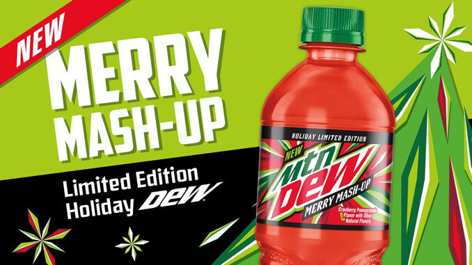 New Mountain Dew Merry Mash-Up Is Here For The 2018 Holiday Season