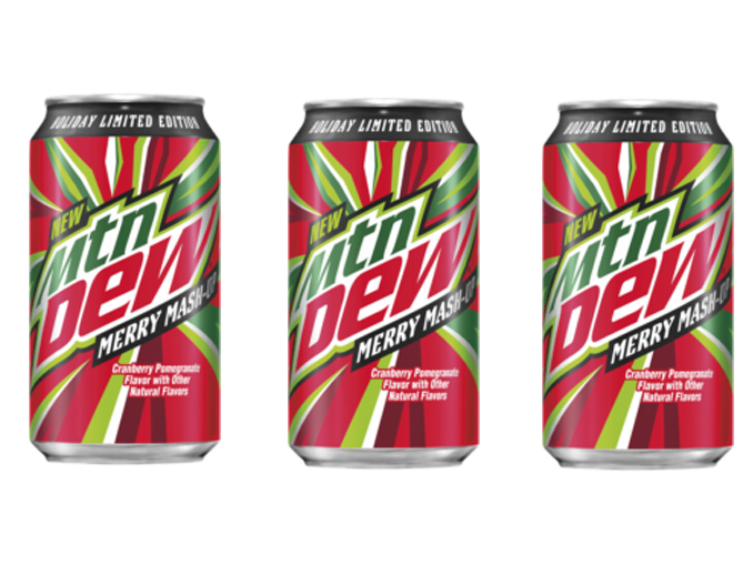 New Mountain Dew Merry Mash Up Is Here For The 2018 Holiday - 