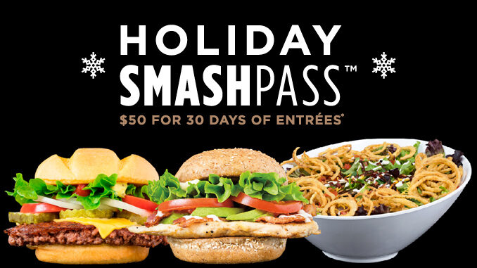 Smashburger Brings Back Holiday Smash Pass For 2018 Holiday Season