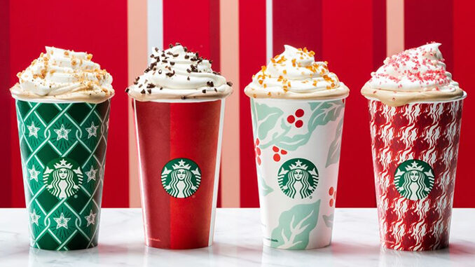 Starbucks Unveils New 2018 Holiday Cup Designs And Holiday Beverages