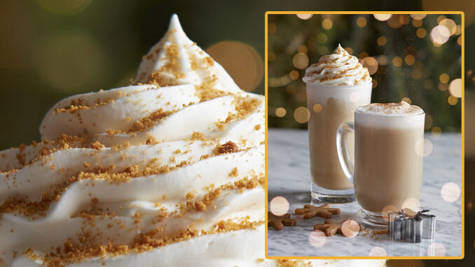 The Coffee Bean Pours New Speculoos Cookie Butter Latte For 2018 Holiday Season