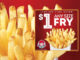 Wendy’s Extends $1 Any Size Fries Offer Through December 26, 2018