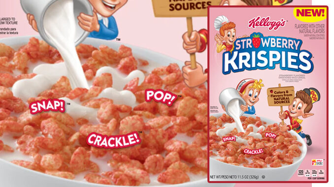 ‘New’ Strawberry Krispies Set To Debut In January 2019