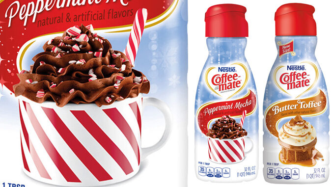 Coffee-Mate Welcomes Back Holiday Creamers For The 2018 Holiday Season