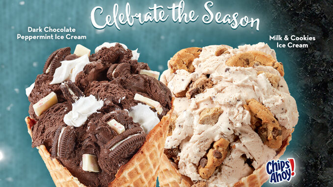 Cold Stone Creamery Introduces New Milk & Cookies Ice Cream Made With Chips Ahoy! Cookies