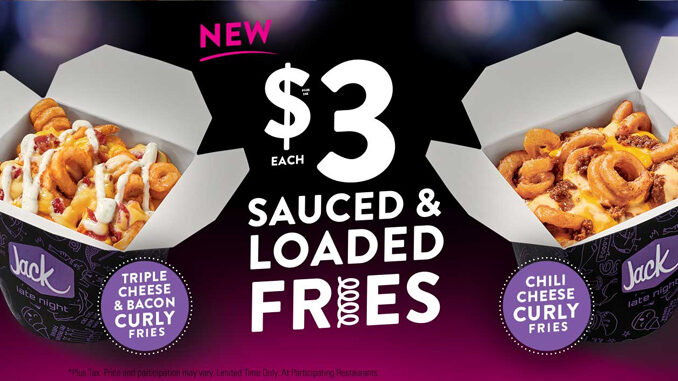 Jack In The Box Introduces New Triple Cheese & Bacon Curly Fries
