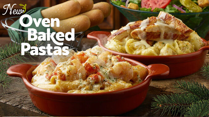 New Oven Baked Pastas Arrive At Olive Garden