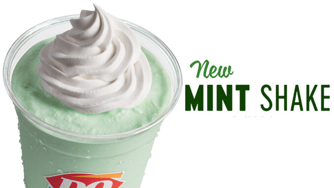 Dairy Queen Spins New Mint Shake
