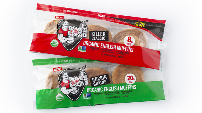 Dave’s Killer Bread Bakes Up New Organic English Muffins