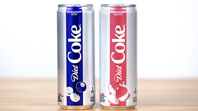 Diet Coke Adds New Blueberry Acai And Strawberry Guava Flavors