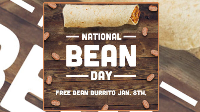 Free Bean Burrito With Any Purchase At Taco Bueno On January 8, 2019