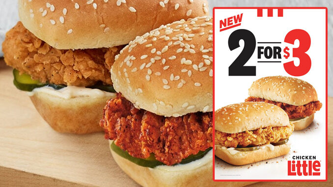 KFC Offers 2 Chicken Littles For $3 Value Deal
