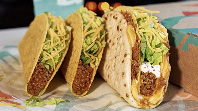 Taco Bell Welcomes Back The Double Cheesy Gordita Crunch
