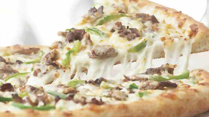 The Philly Cheesesteak Pizza Is Back At Papa John’s